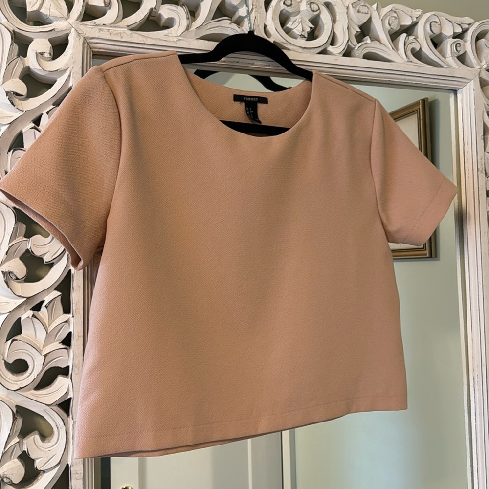 Forever 21 wide crop top